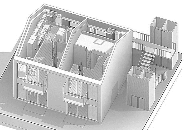 Små, billige og fleksible almene boliger i Helsingør - Billede 3